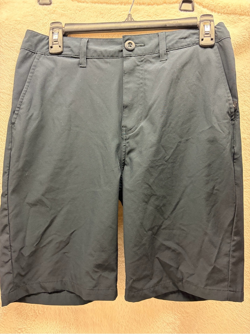 Quiksilver Men's Flat Front Shorts in Black